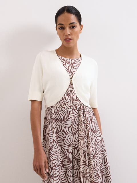 Riah Short Sleeve Bolero Shrug