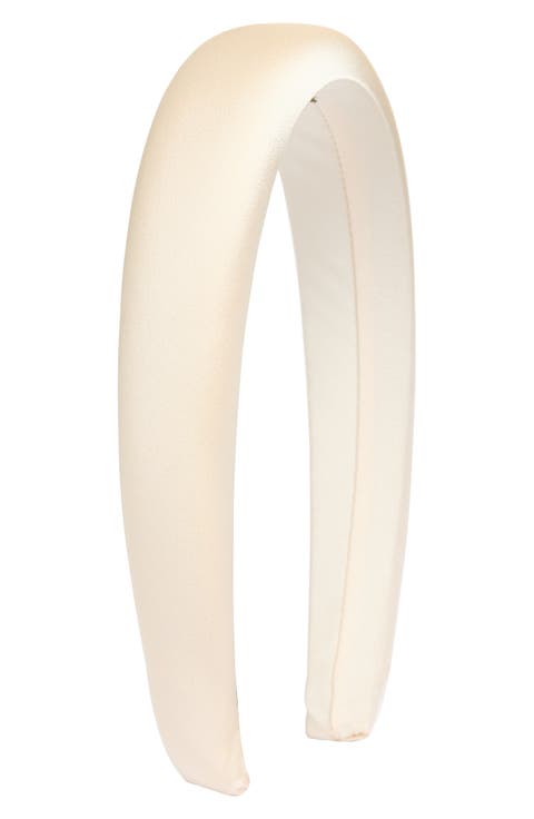 Padded Satin Headband