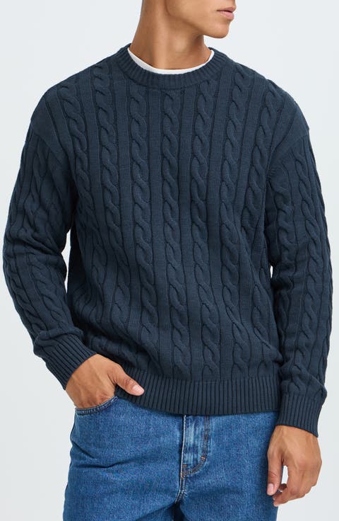 Malcolm Cable Knit Sweater