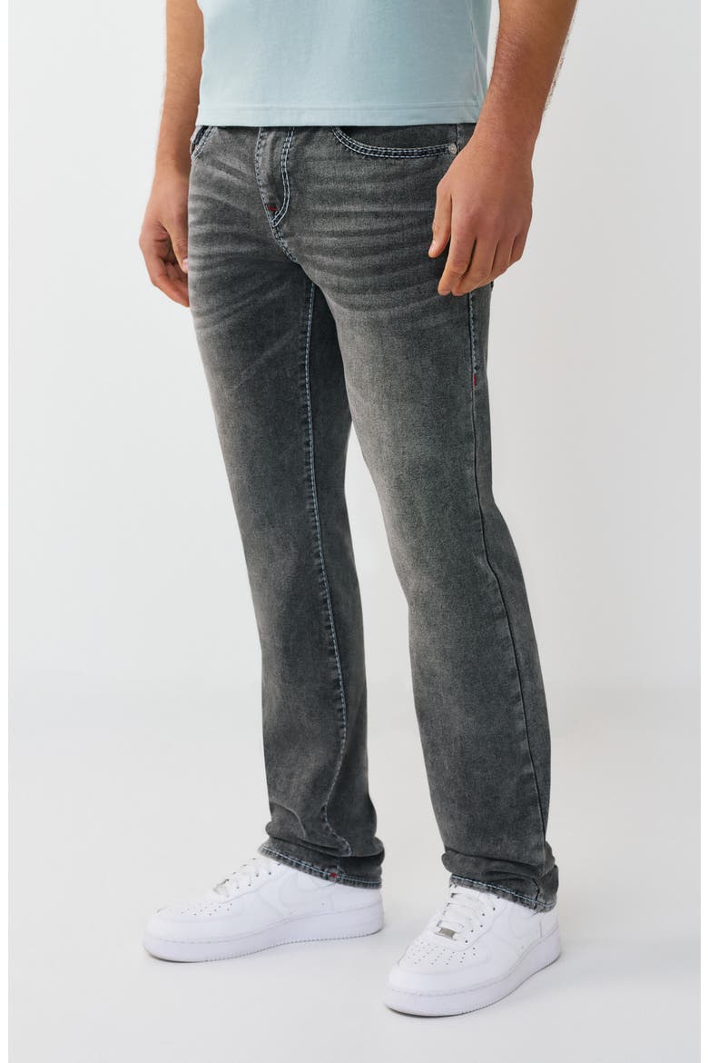 Ricky Big T Flap Pocket Straight Leg Jeans, Alternate, color, GREY PHANTOM