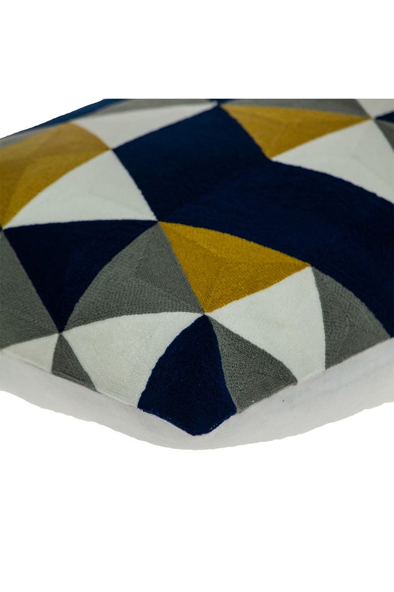 Tringo Multicolor Throw Pillow, Alternate, color, MULTICOLOR