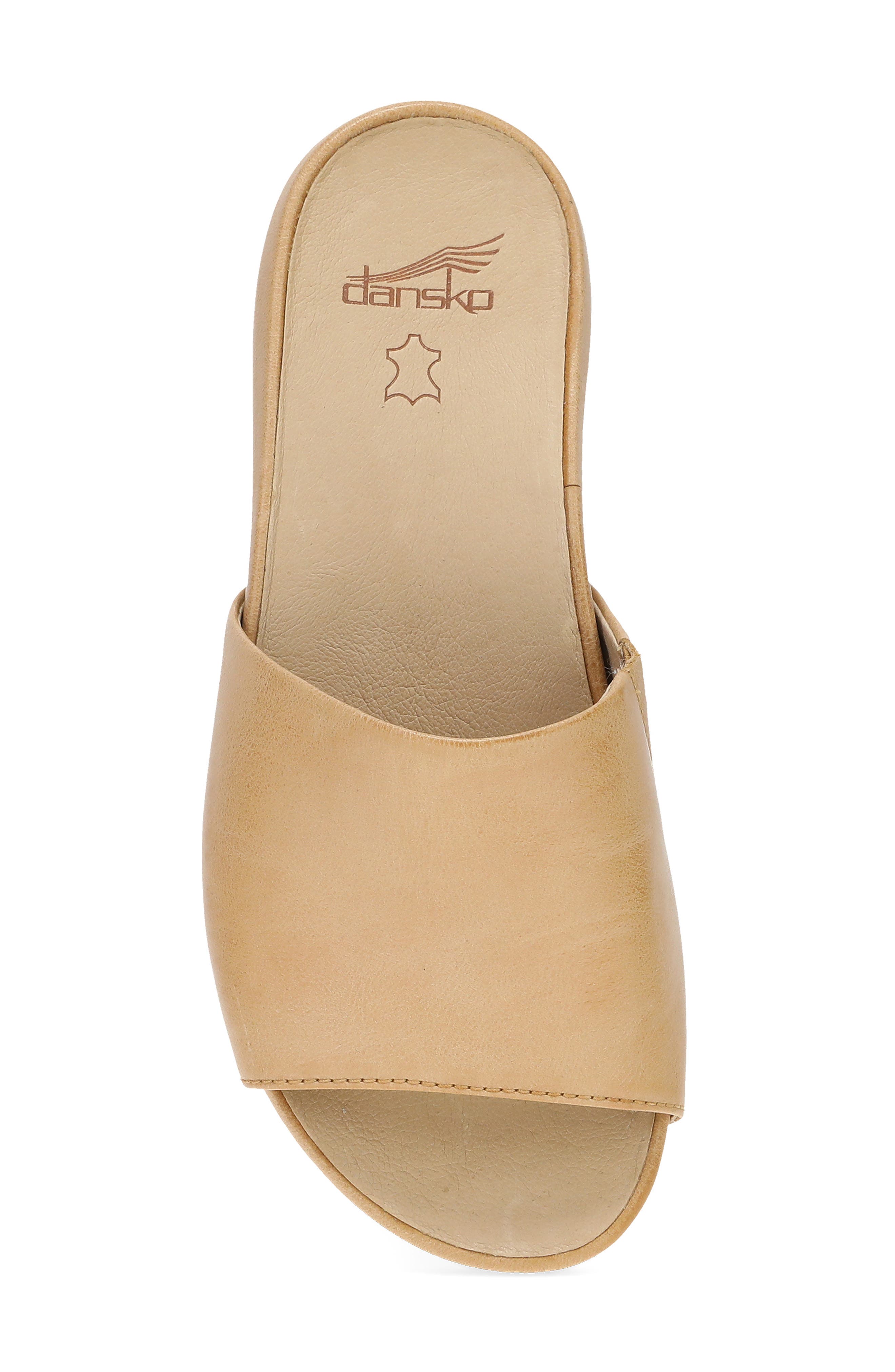 Twyla Slide Sandal, Alternate, color, HONEY
