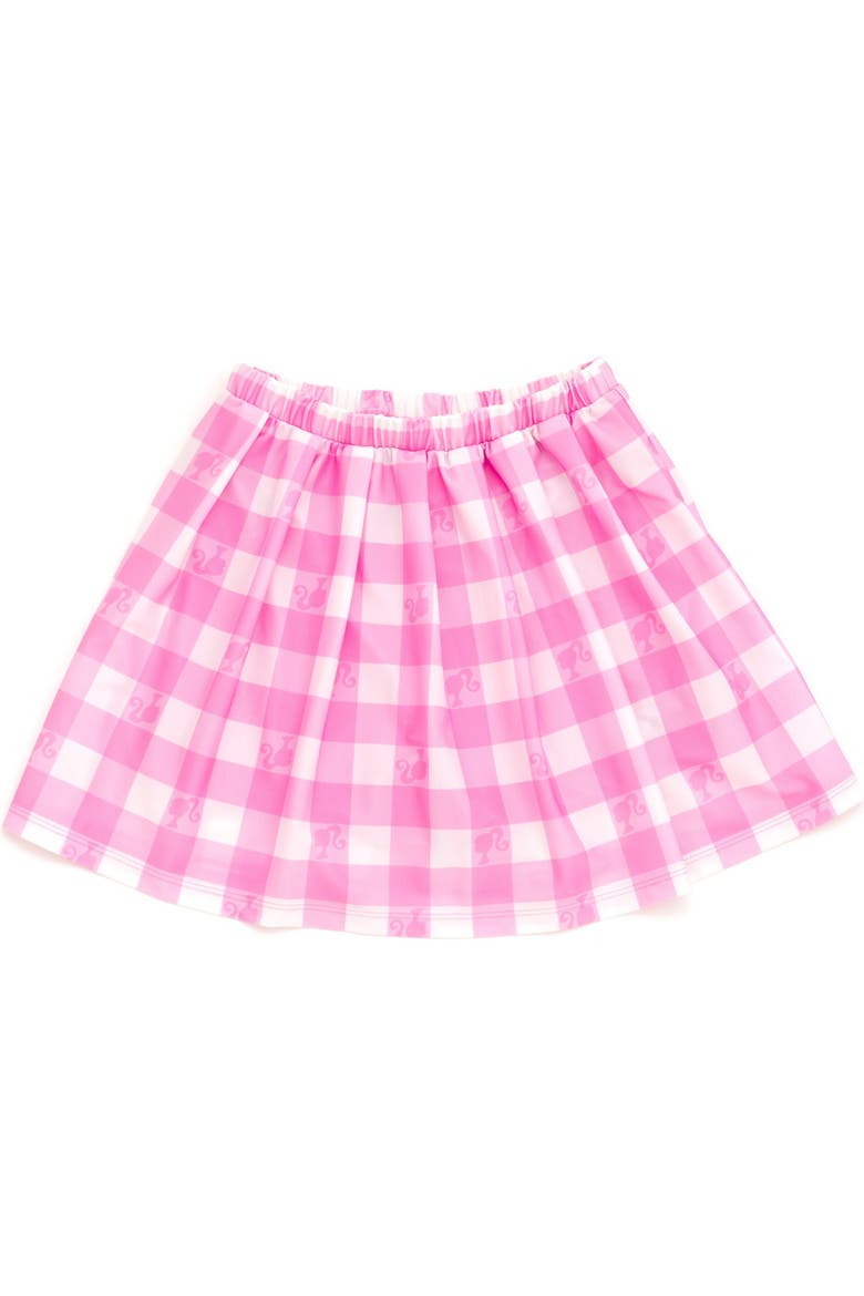 2-Piece Tank Top and Skort Set, Alternate, color, Barbie Pink Gingham