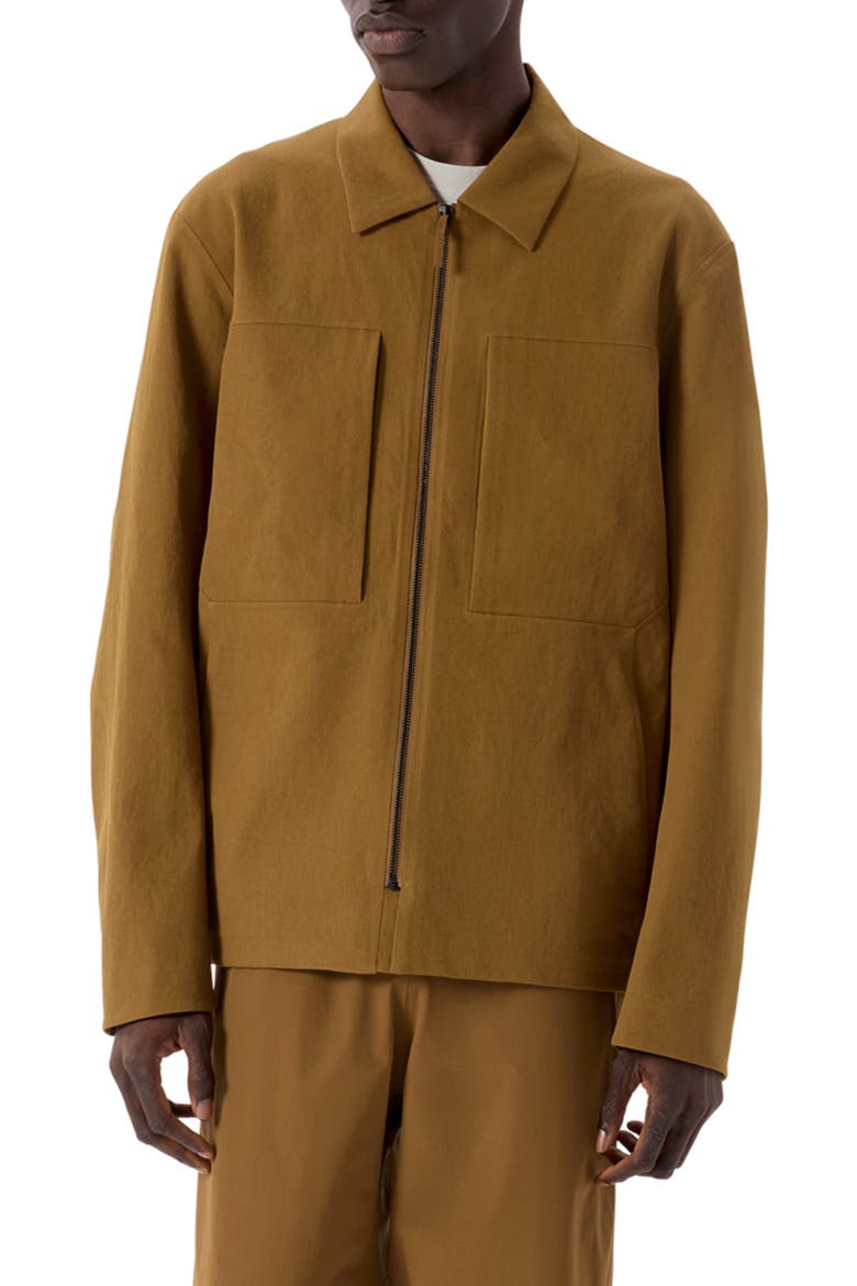Mionn Water Repellent Soft Shell Overshirt, Main, color, RELIC