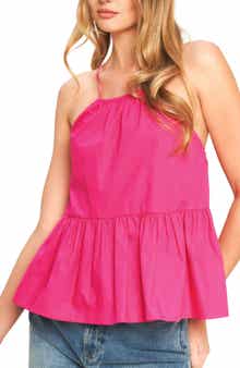 Cotton Halter Top
