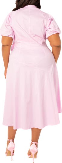 Asymmetric Ruffle Dress