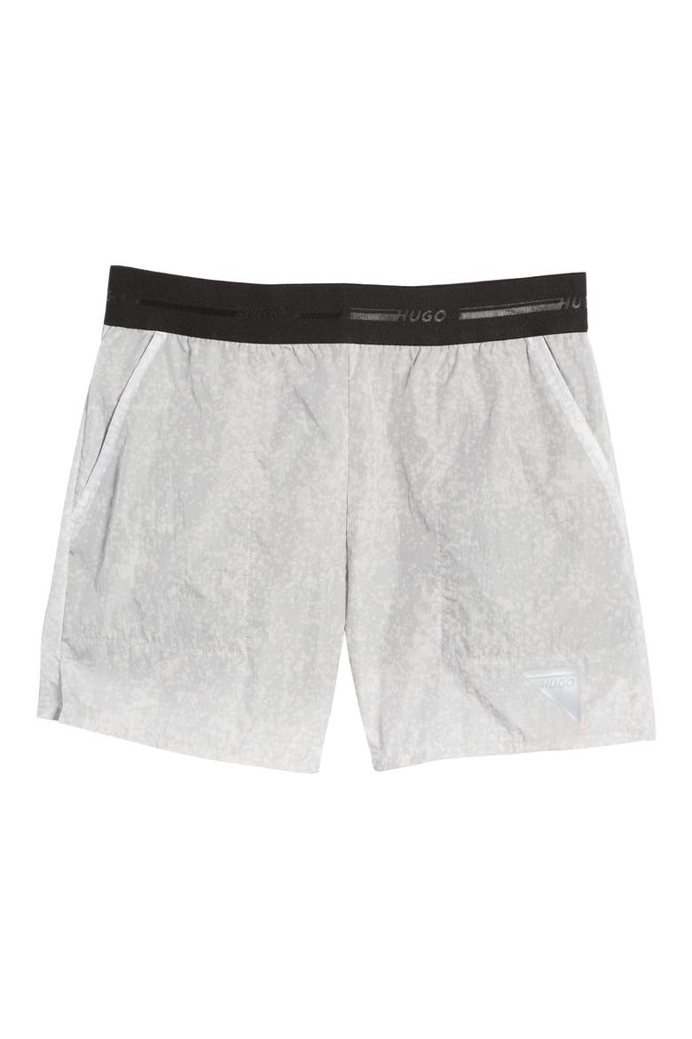 Hugo Boss Dolidorio Shorts, Alternate, color, MEDIUM GREY