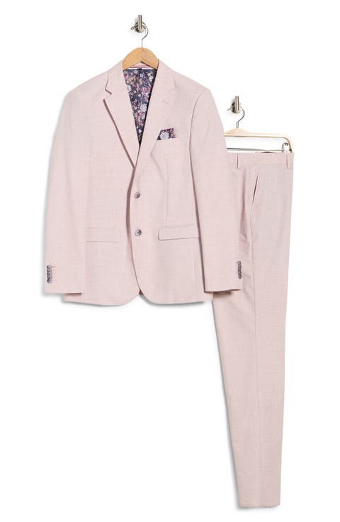 Two Button Linen Suit