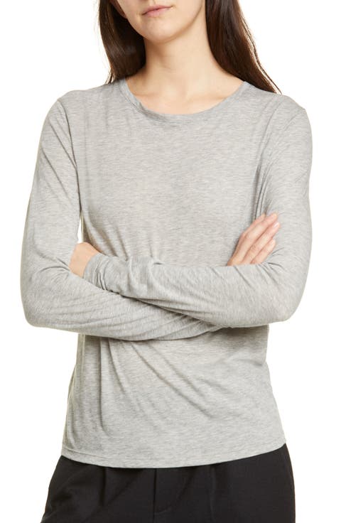 Essential Long Sleeve Crewneck Tee