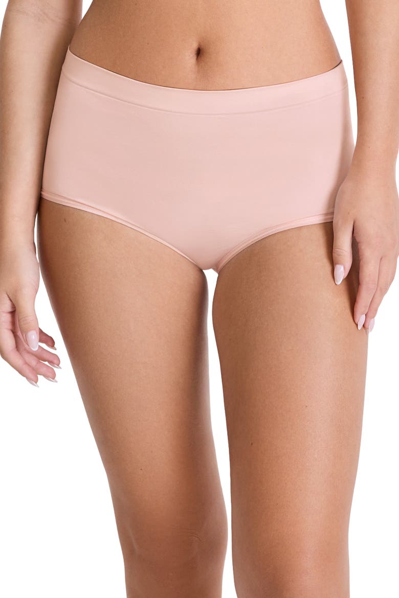 Women's Seamfree Brief, Main, color, Coral Mist