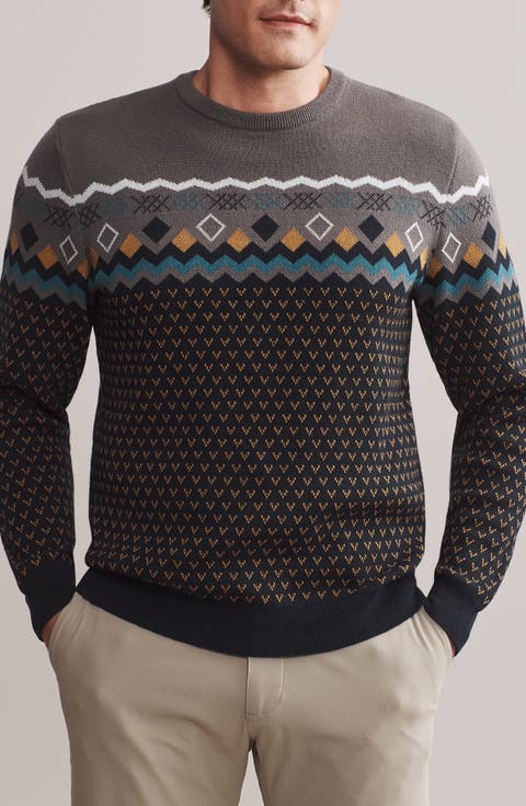 Fair Isle Crewneck Sweater