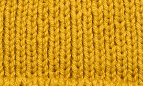 Sky High Farm Workwear Gender Inclusive Barry Merino Wool Beanie In Yellow