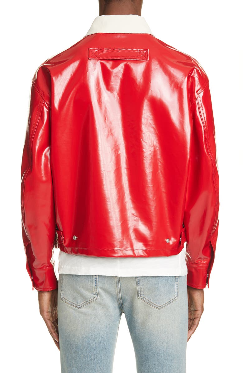 Valentino Coated Jacket, Alternate, color,