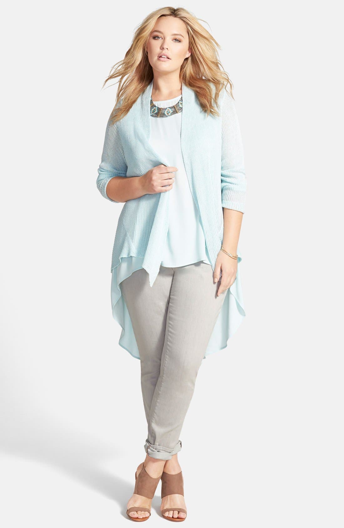 Halogen<sup>®</sup> 'Clarette' Wedge Sandal, Alternate, color, 