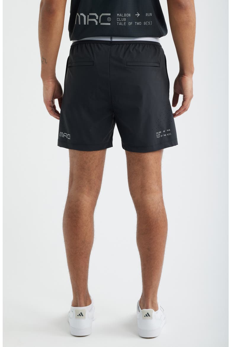 MRC Tech Water Repellent Running Shorts, Alternate, color, JET BLACK