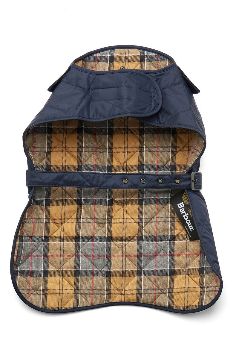 Barbour Quilted Dog Coat, Alternate, color, Navy