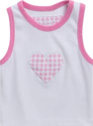 Vintage Havana Heart Appliqué Tank