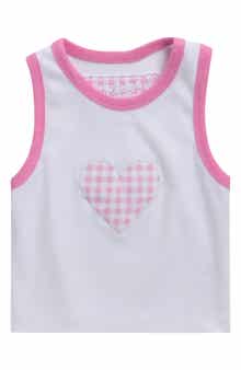 Vintage Havana Heart Appliqué Tank