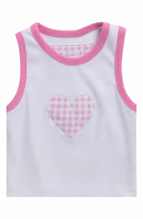 Vintage Havana Heart Appliqué Tank