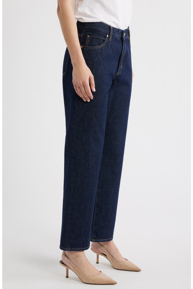 The Hang Long Straight Leg Jeans, Alternate, color, RINSE