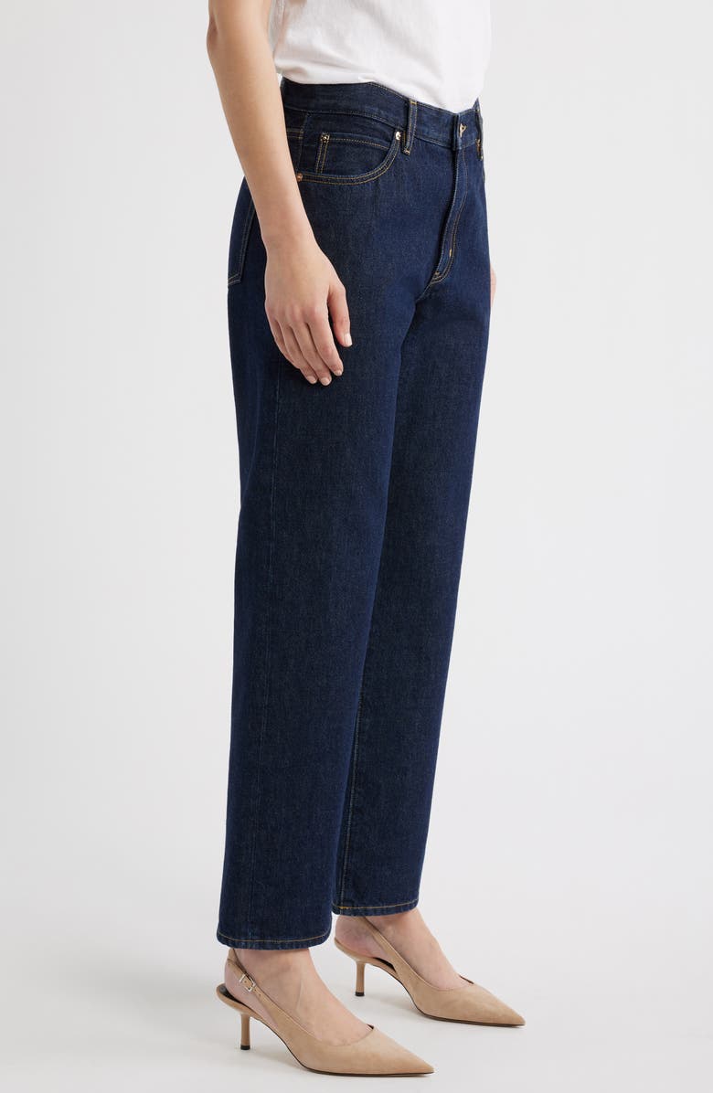 FRAME The Hang Long Straight Leg Jeans, Alternate, color, Rinse