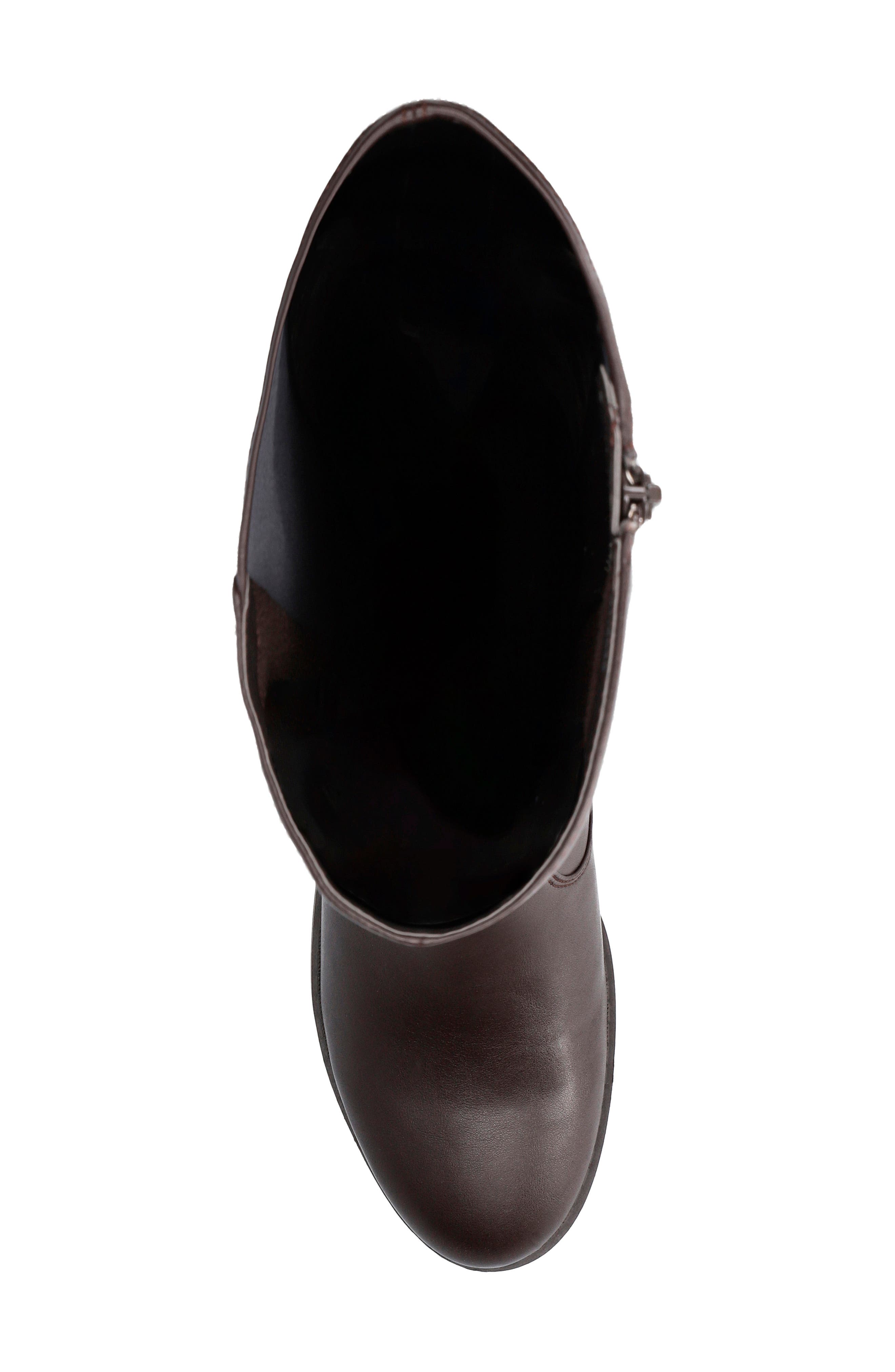 Tucker Plus Knee High Boot, Alternate, color, BROWN