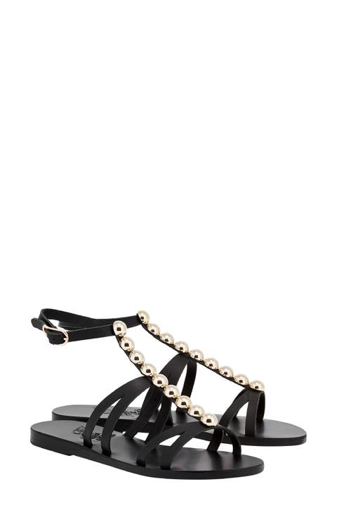 Doris Embellished Ankle Strap Sandal (Women)