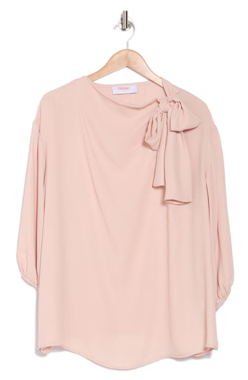 Renee C Tie Neck Top
