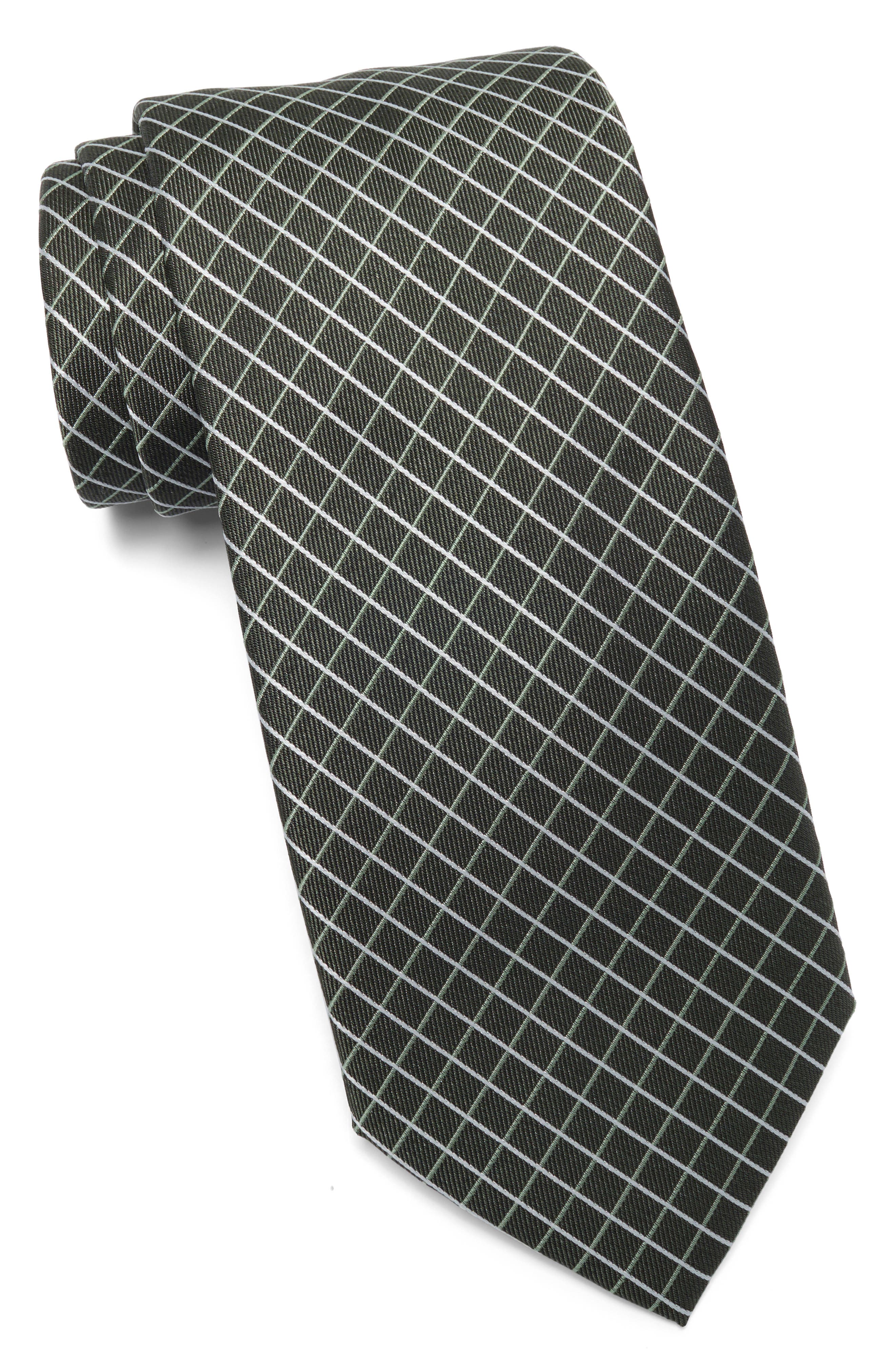 Michael Kors Ramona Grid Print Tie