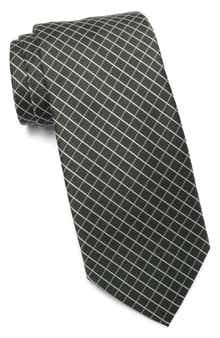 Ramona Grid Print Tie