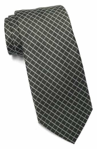 Ramona Grid Print Tie