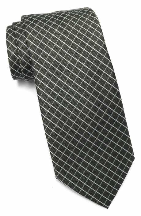 Michael Kors Ramona Grid Print Tie