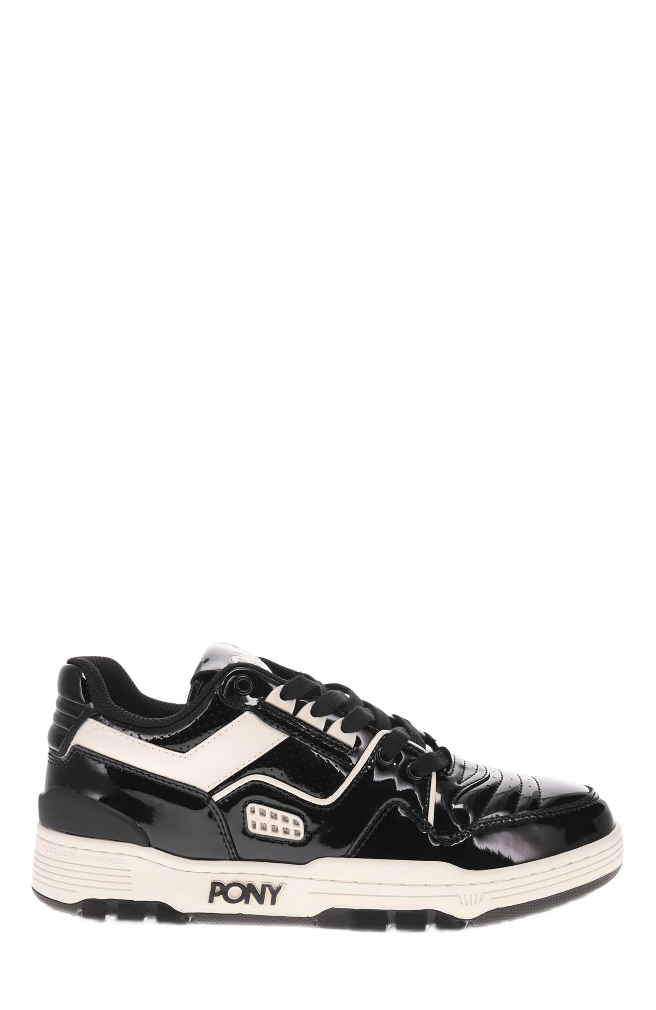 PONY M100 Low Patent Sneakers, Alternate, color, 