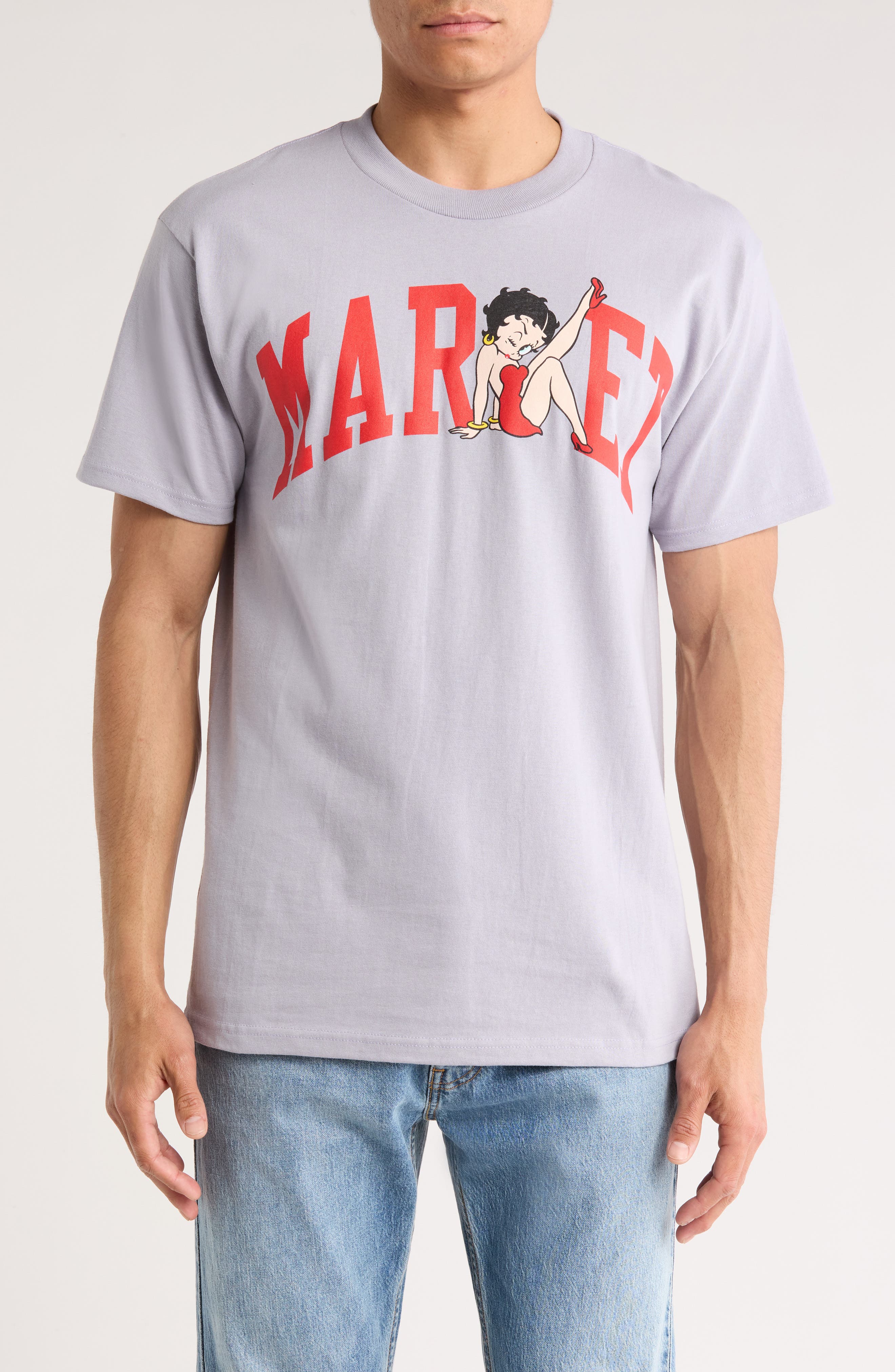 MARKET Betty Boop Arch Logo Graphic T-Shirt (Men) | Nordstromrack