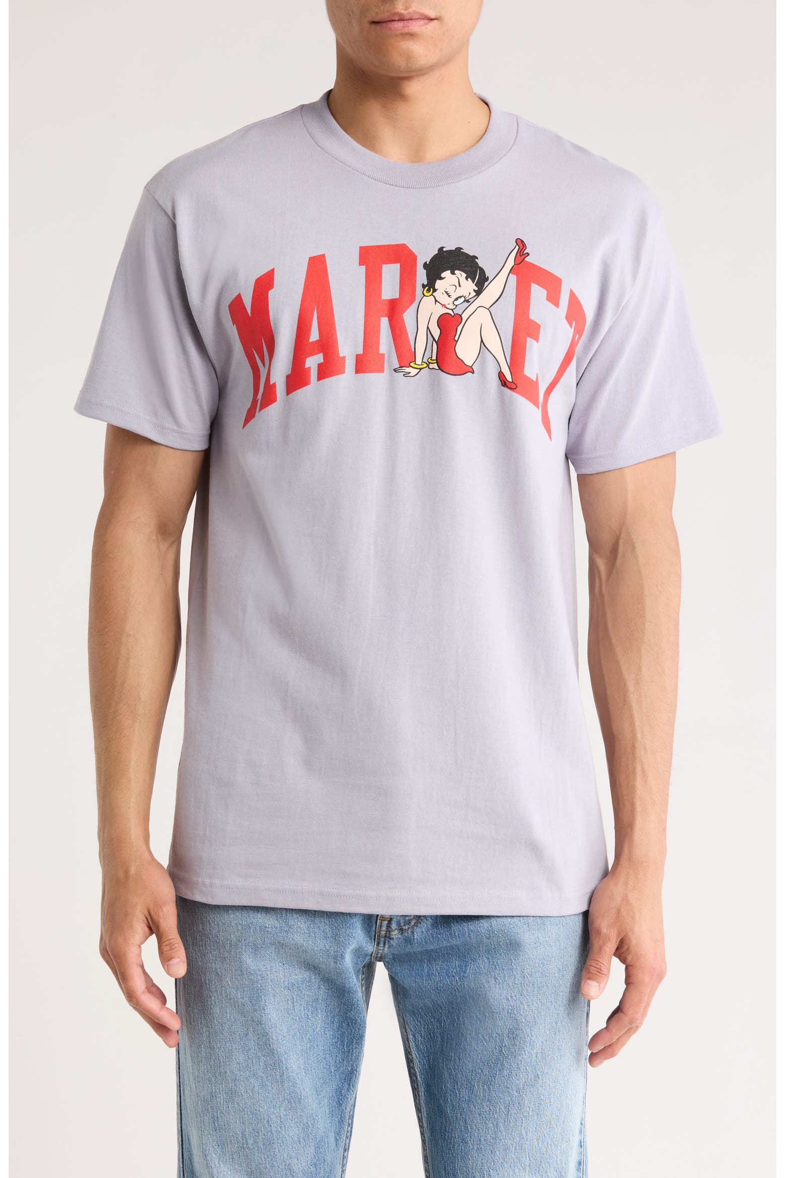 MARKET Betty Boop Arch Logo Graphic T-Shirt (Men) | Nordstromrack