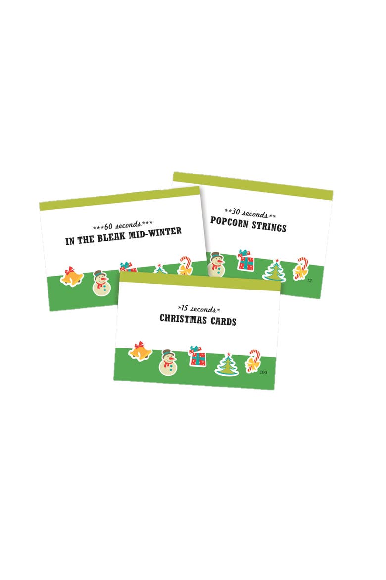 Christmas Charades Game Holiday Family & Childrens Game, Alternate, color, Multicolored