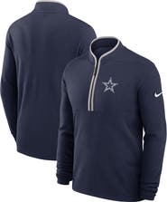 Nike Men's Nike Navy Dallas Cowboys Lightweight Victory Dri-FIT Half-Zip Pullover