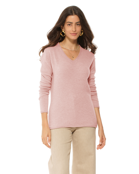 Ultra-Light Cashmere V-Neck Sweater