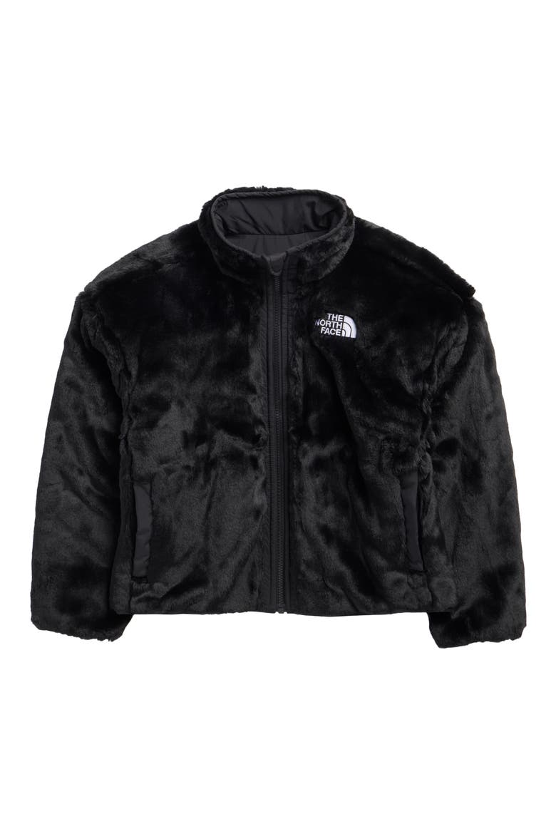 Kids' Shasta Reversible Jacket, Alternate, color, TNF BLACK