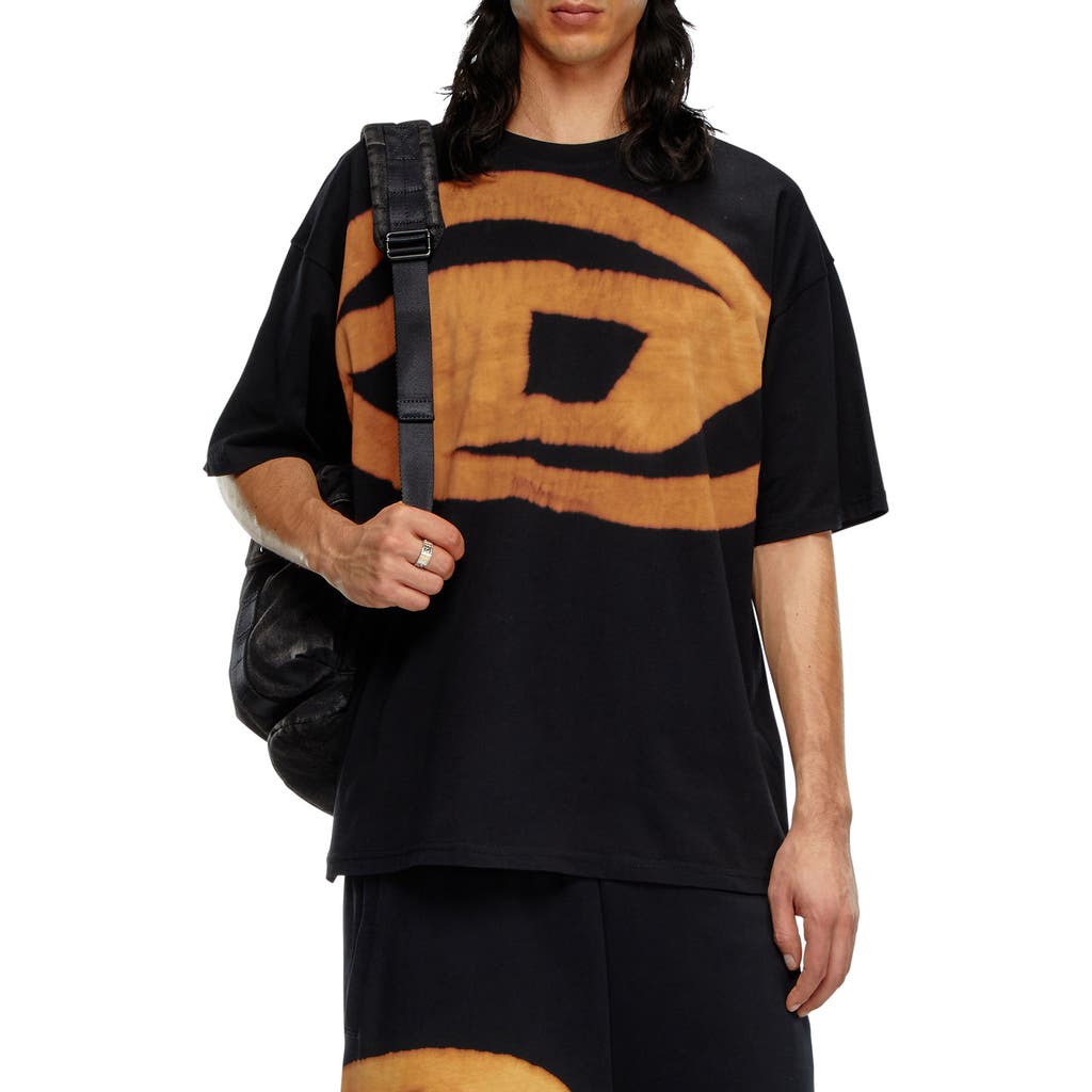 Diesel Crew Neck Graphic Print Short Sleeves T-shirt