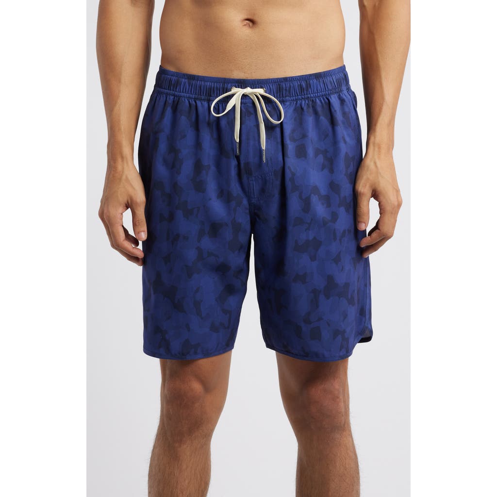 Fair Harbor The Anchor Swim Trunks In Ocean Camo