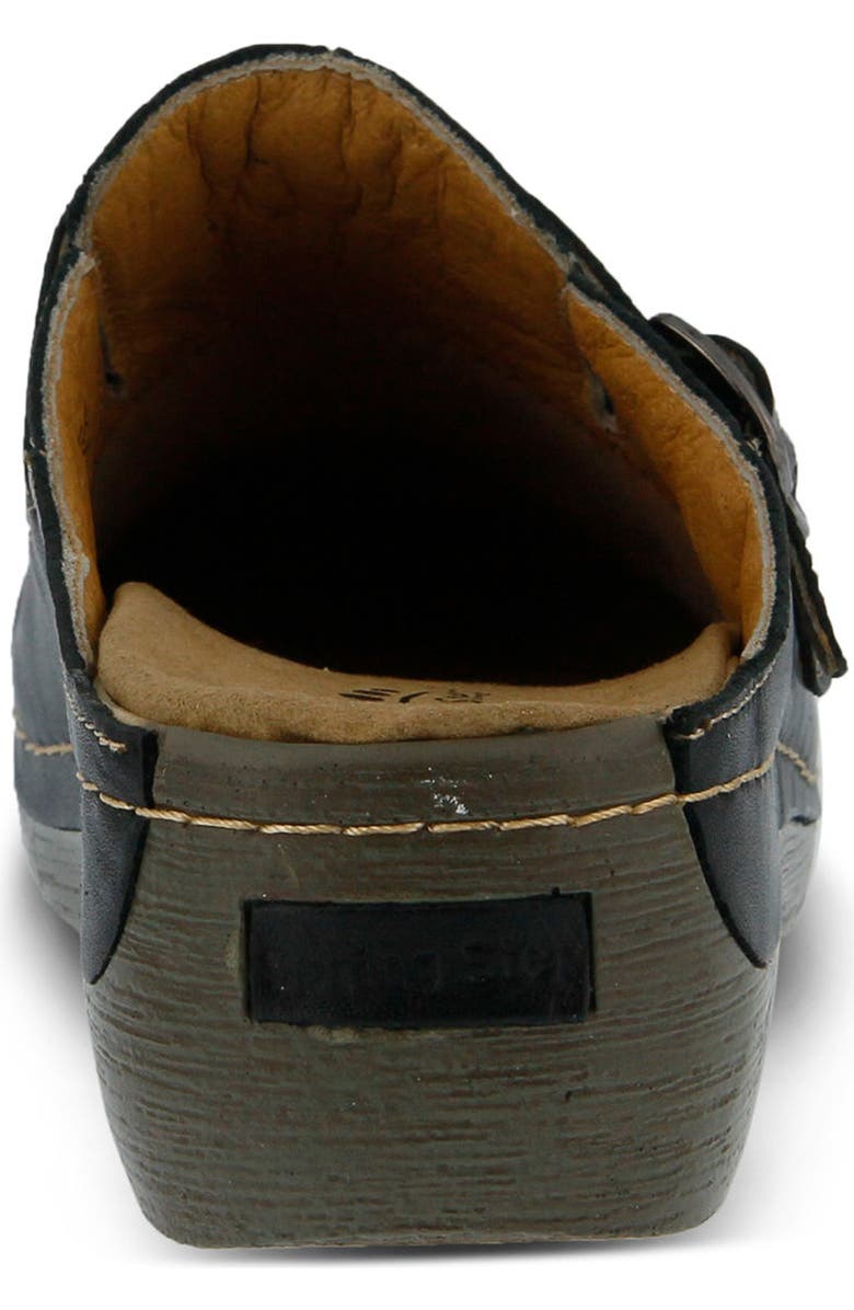 Spring Step Happy Clog, Alternate, color, Black Leather