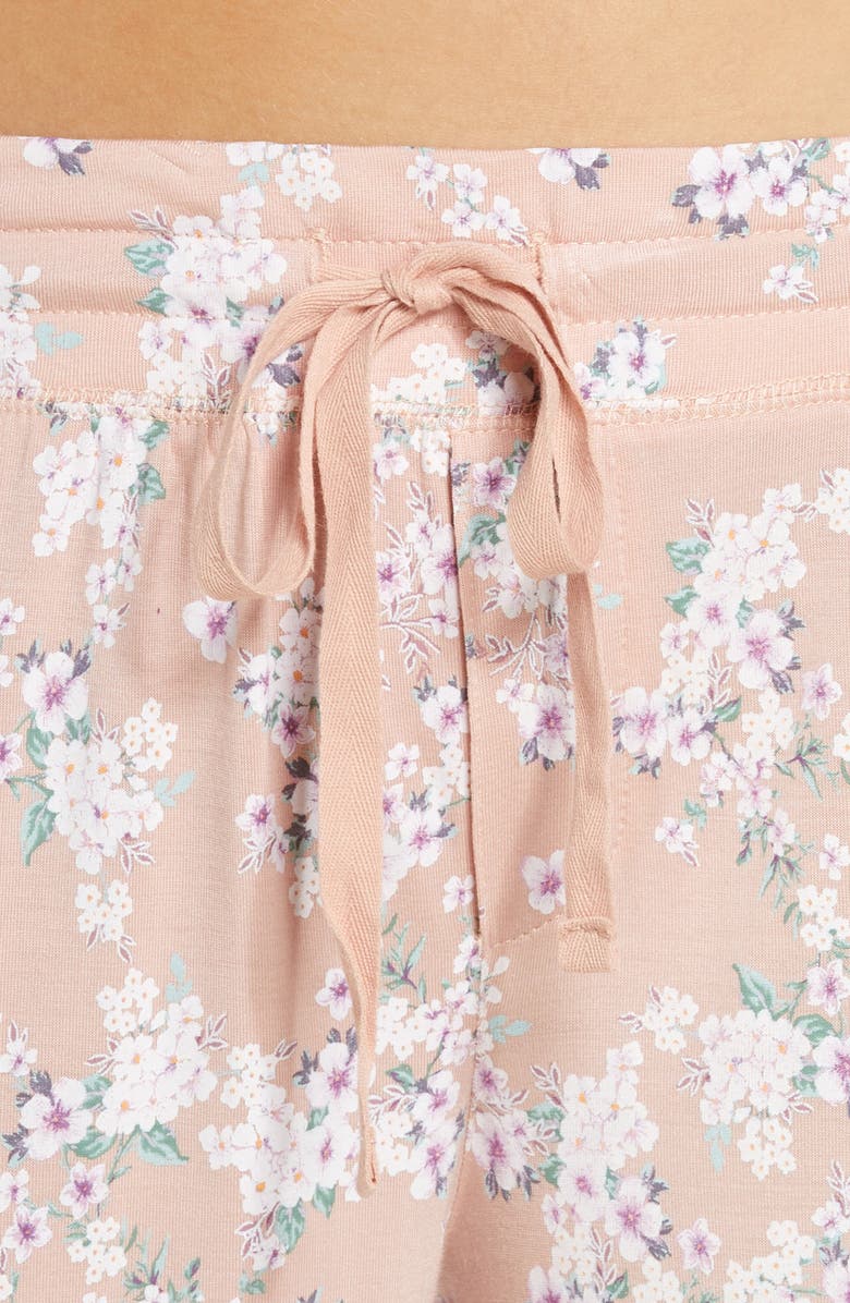 Papinelle Soft Kate Floral Print Pajamas, Alternate, color,