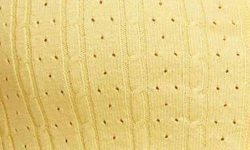 Shop Free People Cassie Crop Cardigan In Sunshine