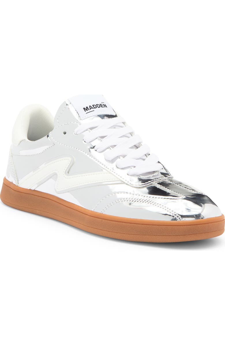 MADDEN Sentlo Sneaker, Main, color, Silver Leather