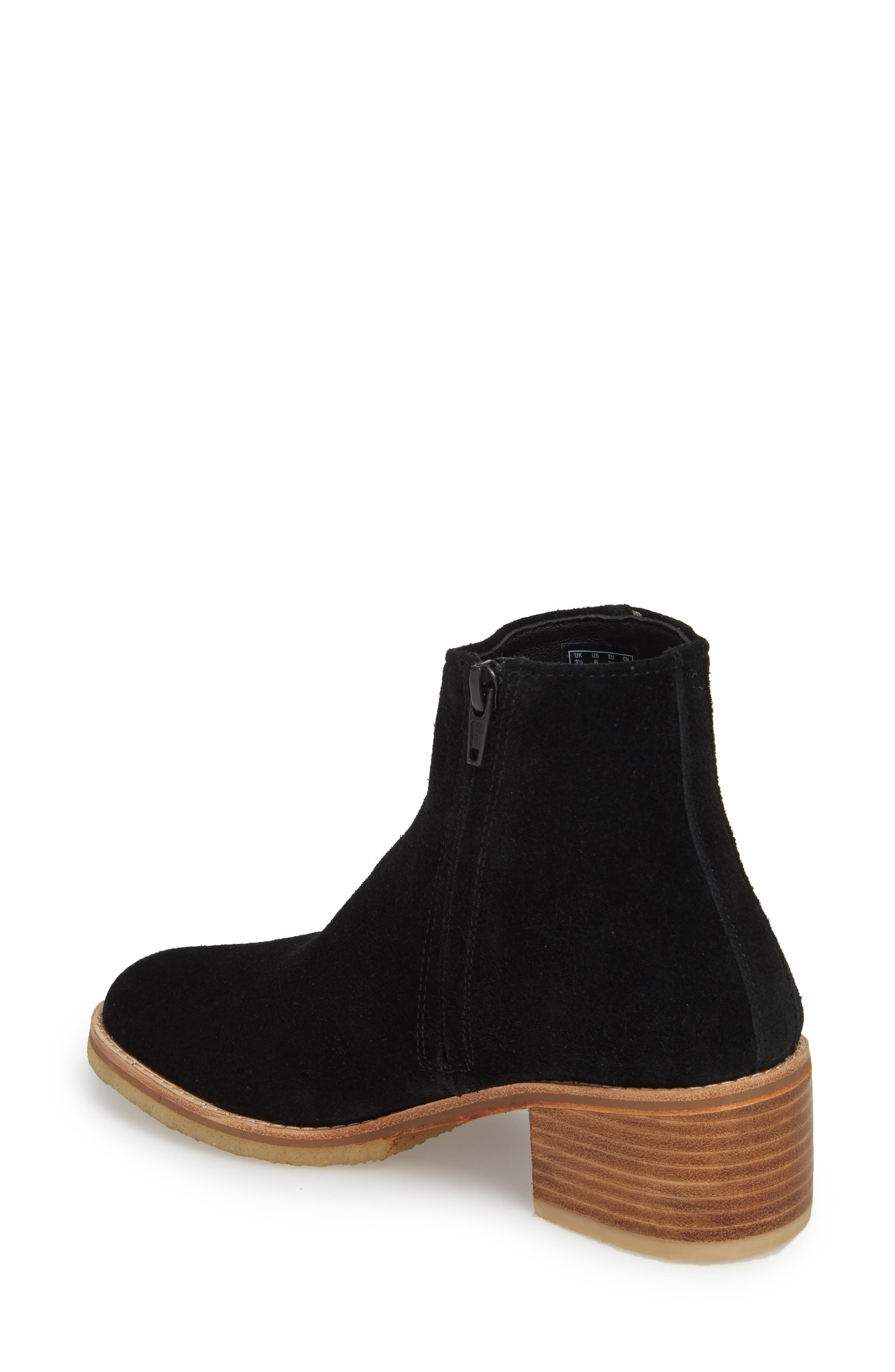 Clarks<sup>®</sup> Amara Water Resistant Block Heel Bootie, Alternate, color, 