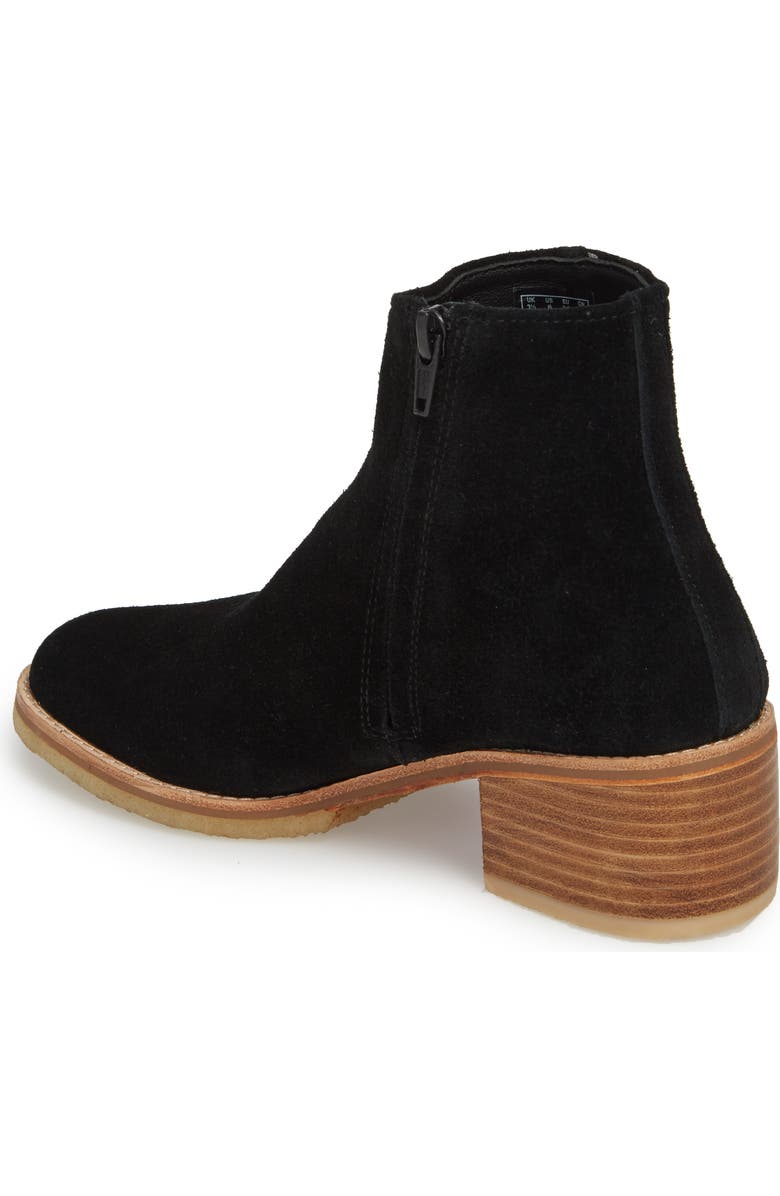 Clarks<sup>®</sup> Amara Water Resistant Block Heel Bootie, Alternate, color,