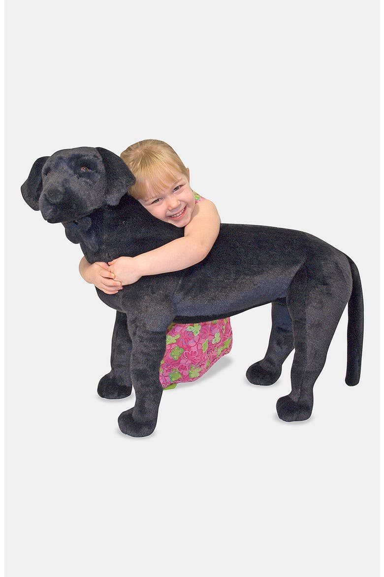 Oversized Black Lab, Main, color, BLACK