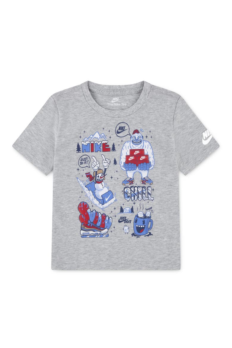 Kids' Holiday Right Graphic T-Shirt, Main, color, GAKLIGHT S