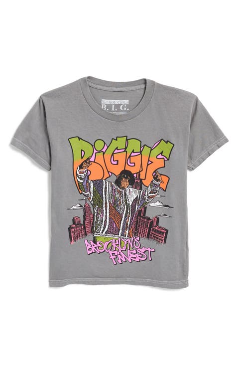 Kids' Biggie Brooklyn's Finest Graphic T-Shirt (Big Kid)